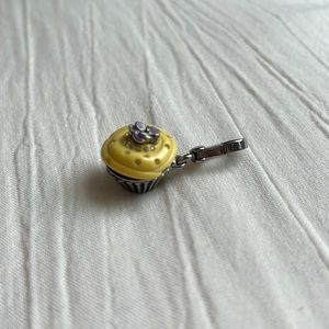 2000s Juicy Couture Cupcake charm in yellow